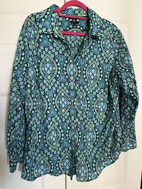 Talbots Cotton Button Down